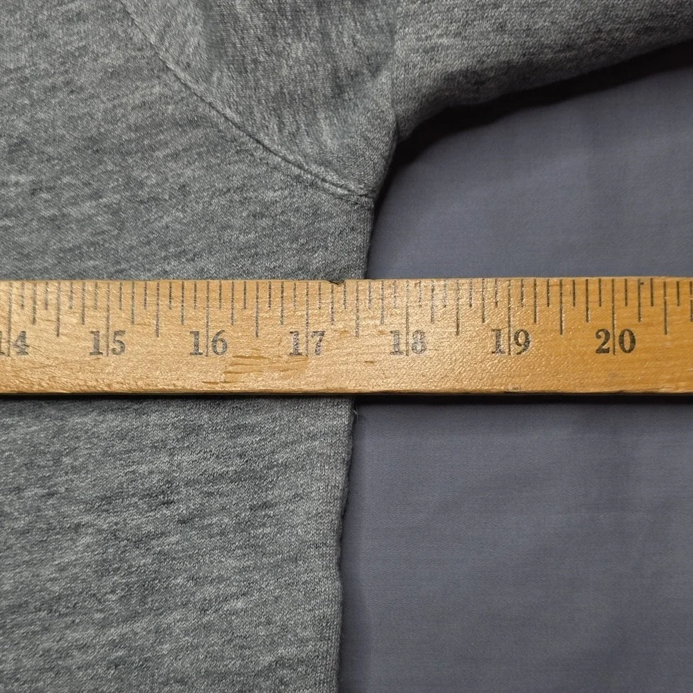Abercrombie & Fitch Pullover Sweatshirt Women's XS Gray Quilted Zipper